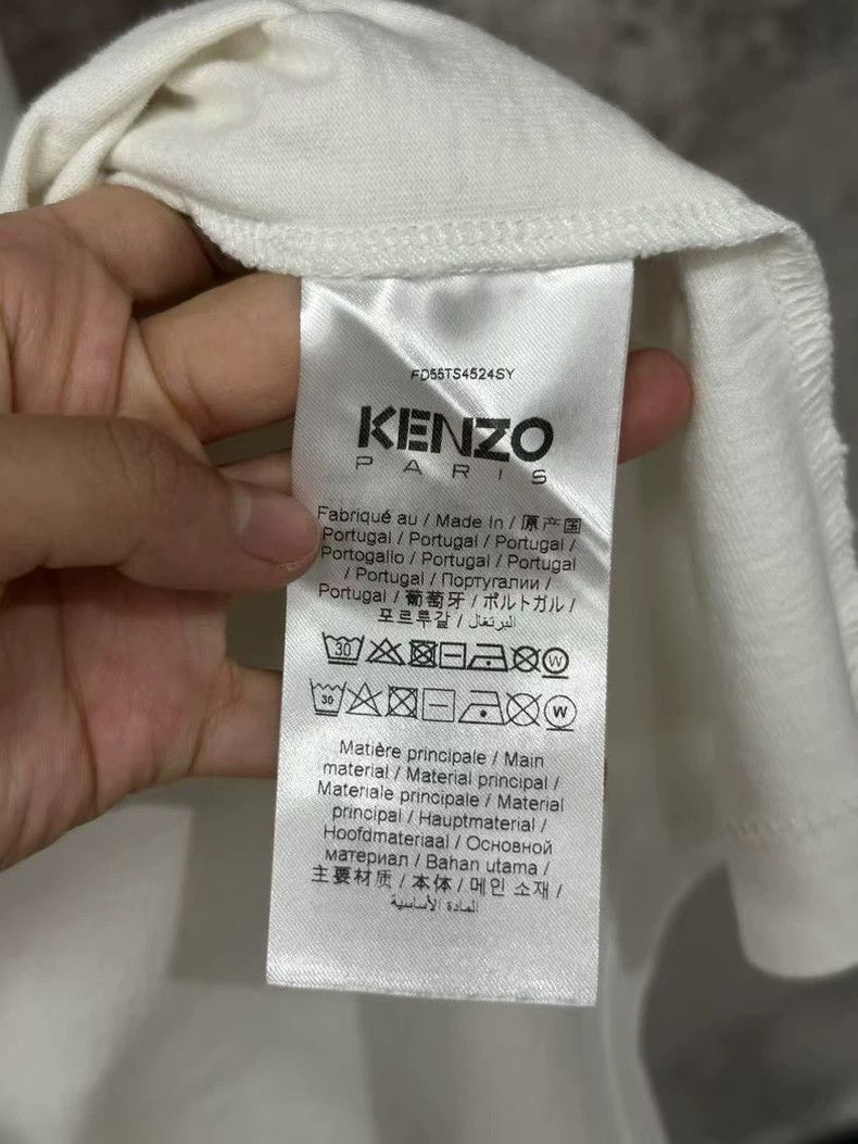 Kenzo Kenzo Short Sleeve T-Shirt with Purple Logo Size US L / EU 52-54 / 3 - 6 Thumbnail