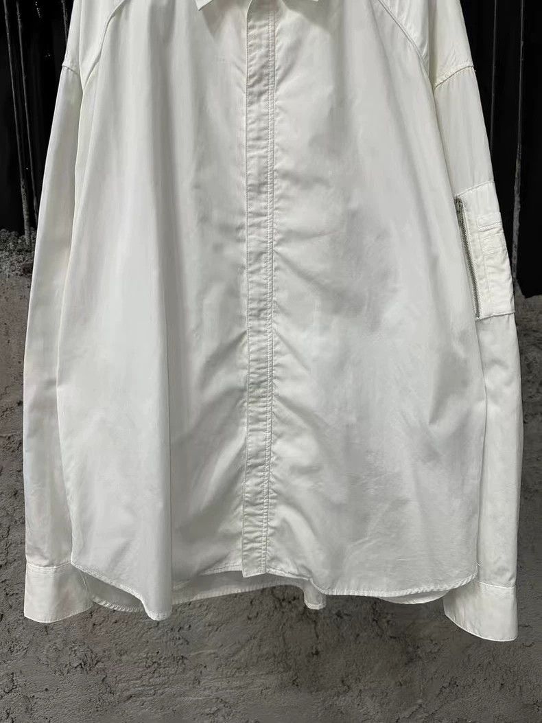 Juun.J juun.j Long Sleeve Zip Shirt Size US L / EU 52-54 / 3 - 4 Thumbnail