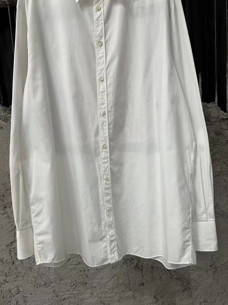 Valentino Valention Long Sleeve Shirt in White Size US M / EU 48-50 / 2 - 4 Thumbnail
