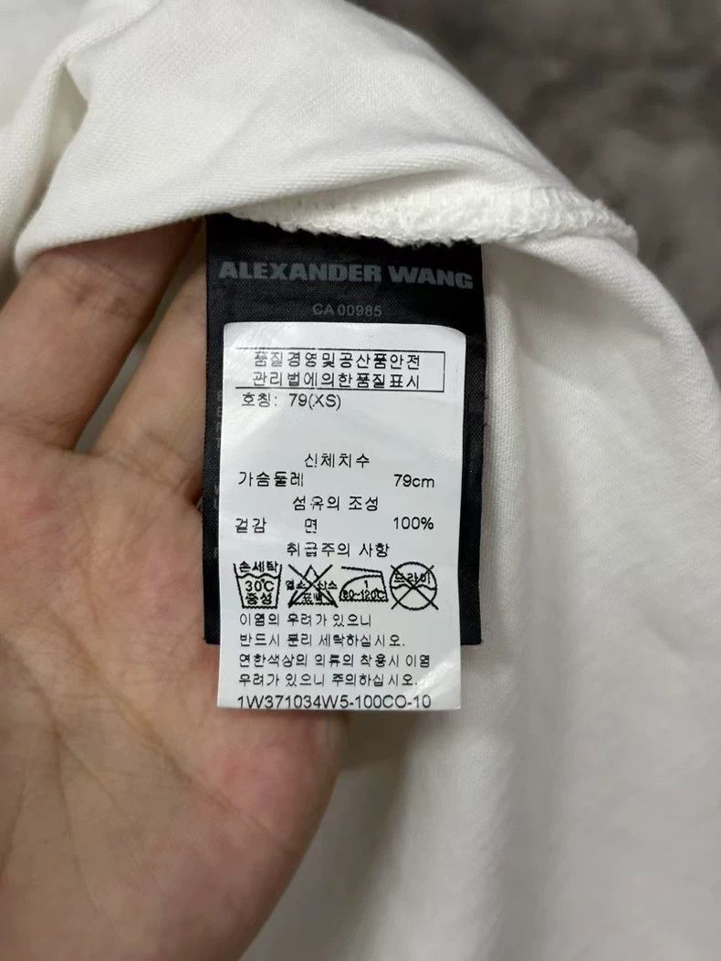 Alexander Wang Alexander Wang Long Sleeve Graphic Tee Size US XS / EU 42 / 0 - 7 Thumbnail