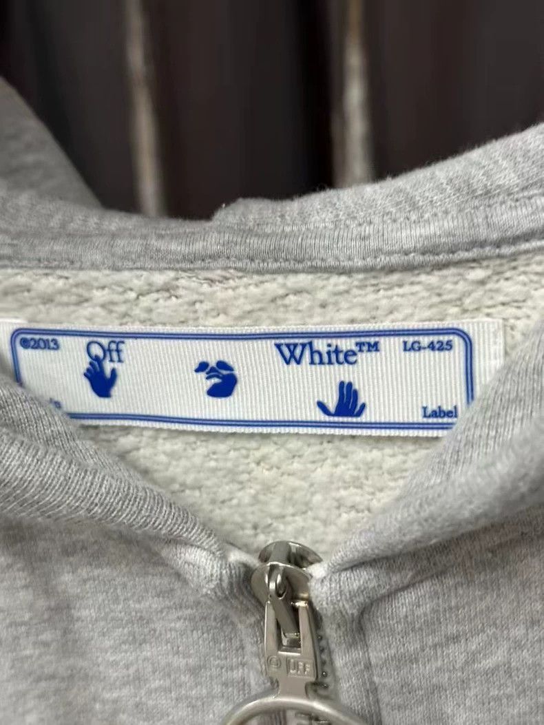 Off-White Off-White Zip Hoodie Jacket Size US M / EU 48-50 / 2 - 6 Thumbnail