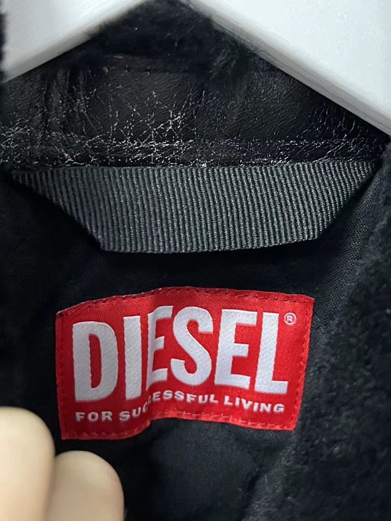 Diesel Diesel Vintage Boxy Leather Jacket Size US M / EU 48-50 / 2 - 5 Thumbnail