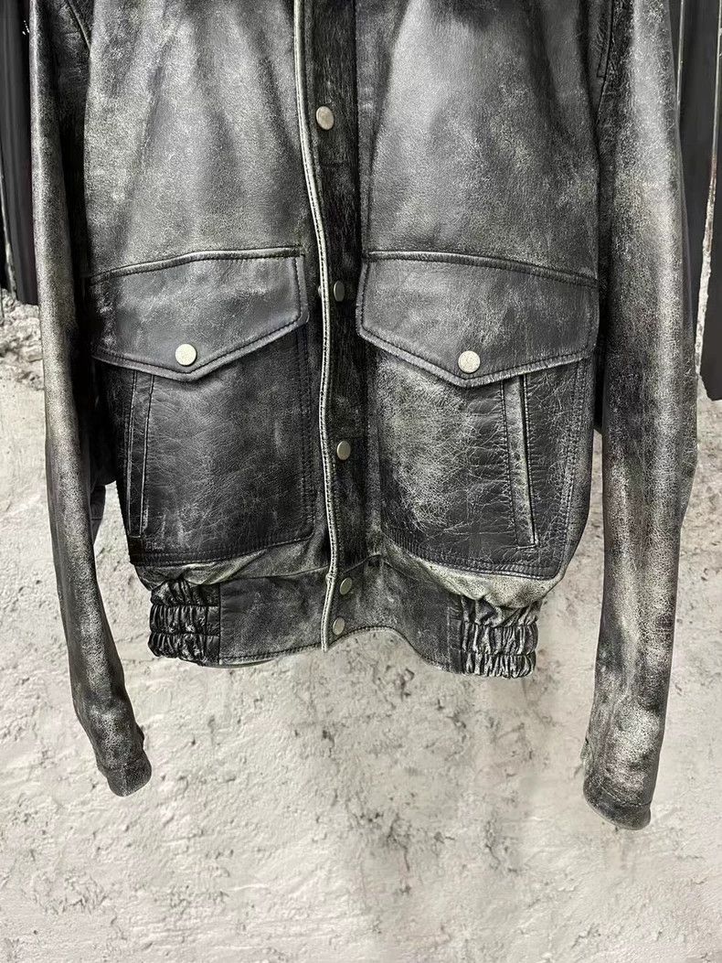 Diesel Diesel Vintage Boxy Leather Jacket Size US M / EU 48-50 / 2 - 4 Thumbnail