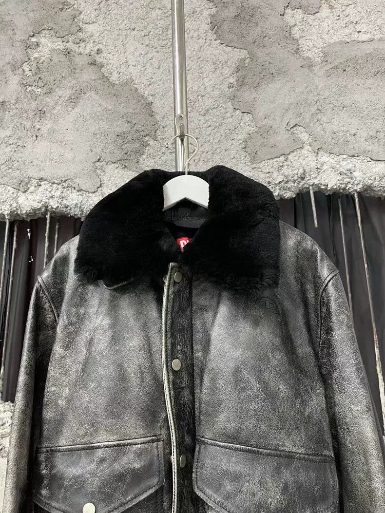 Diesel Diesel Vintage Boxy Leather Jacket Size US M / EU 48-50 / 2 - 3 Thumbnail