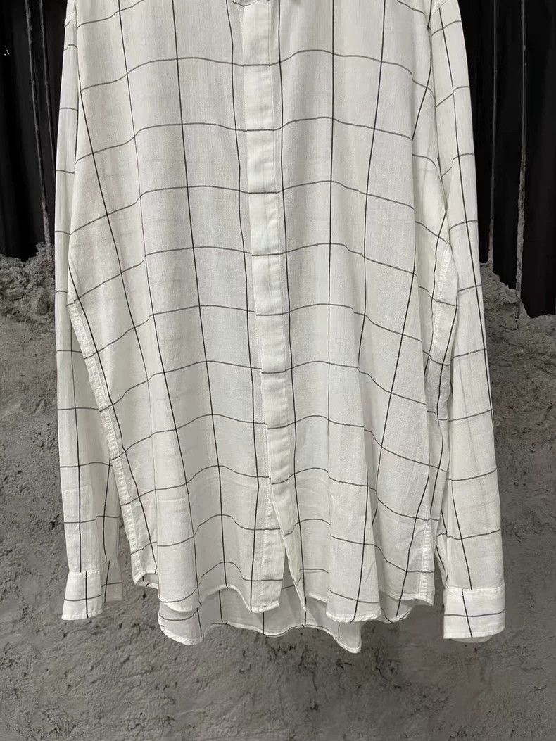 Saint Laurent Paris Saint Laurent Long Sleeve Checkered Shirt Size US S / EU 44-46 / 1 - 4 Thumbnail
