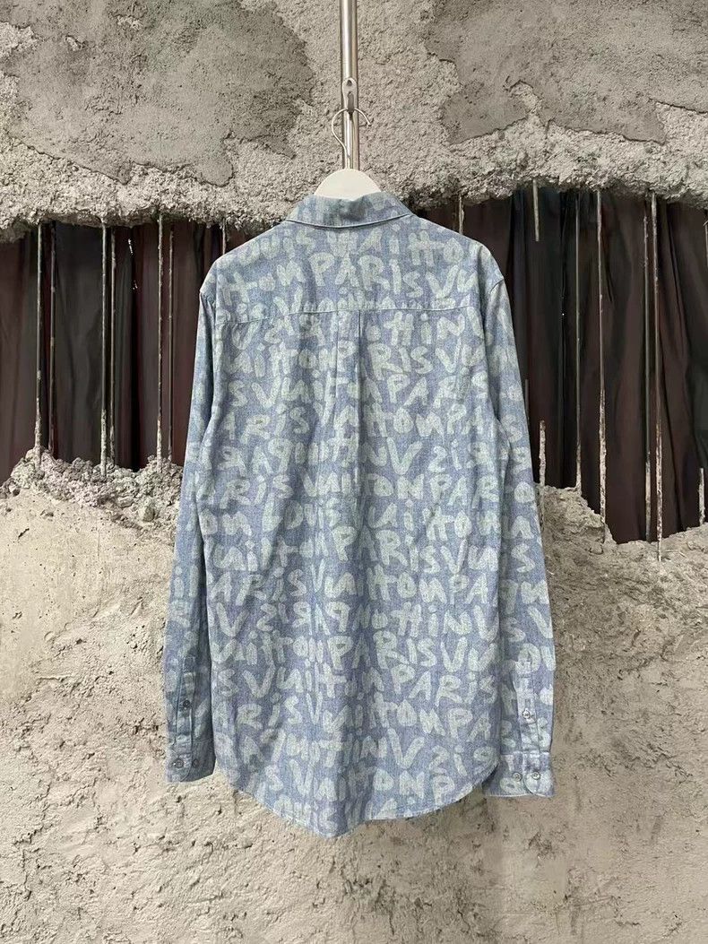Louis Vuitton Louis Vuitton Long Sleeve Shirt Size S Size US S / EU 44-46 / 1 - 2 Thumbnail