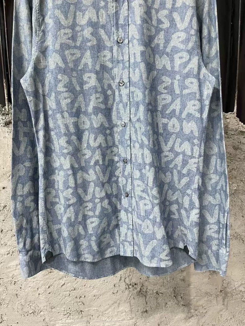 Louis Vuitton Louis Vuitton Long Sleeve Shirt Size S Size US S / EU 44-46 / 1 - 4 Thumbnail