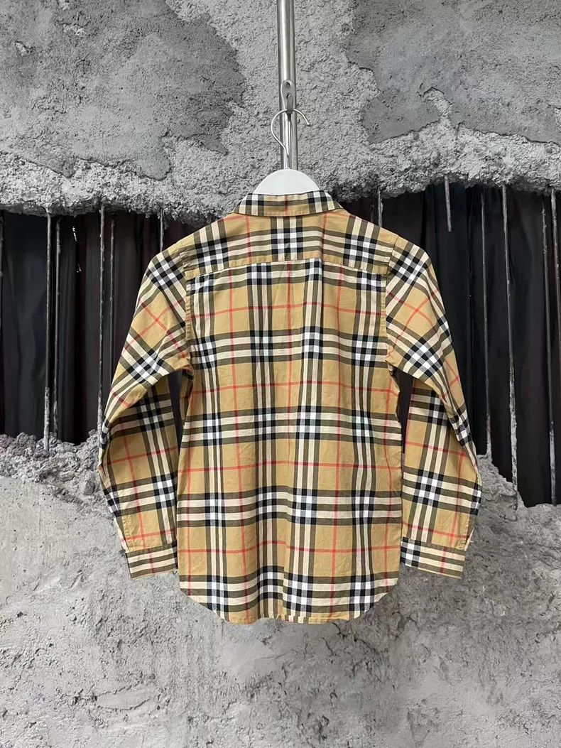 Burberry Burberry Long Sleeve Checked Shirt for Kids Size US S / EU 44-46 / 1 - 2 Thumbnail