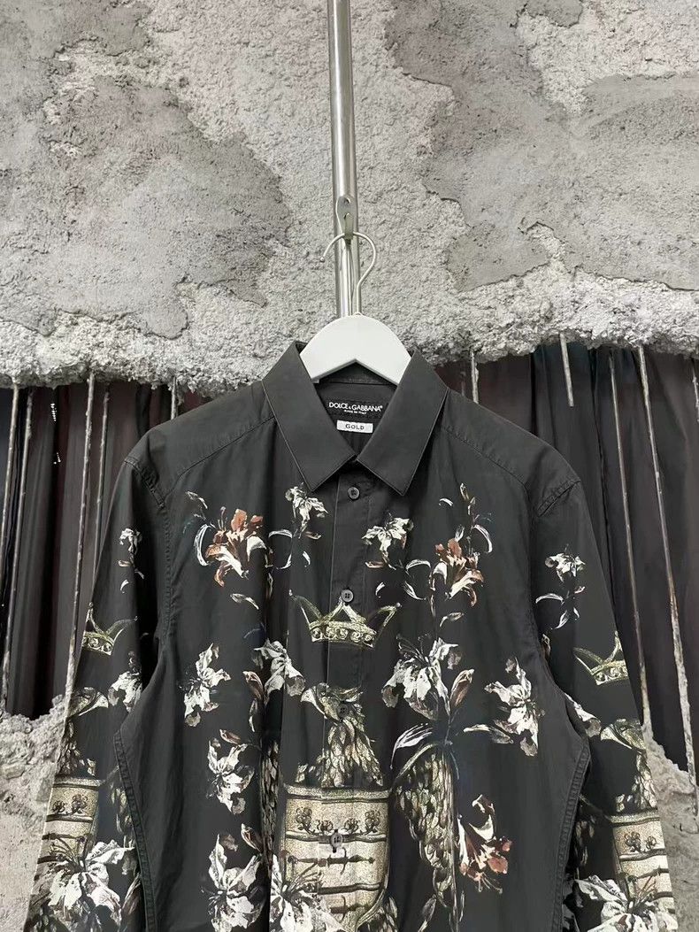 Dolce & Gabbana Dolce & Gabbana Long Sleeve Shirt Size US M / EU 48-50 / 2 - 3 Thumbnail