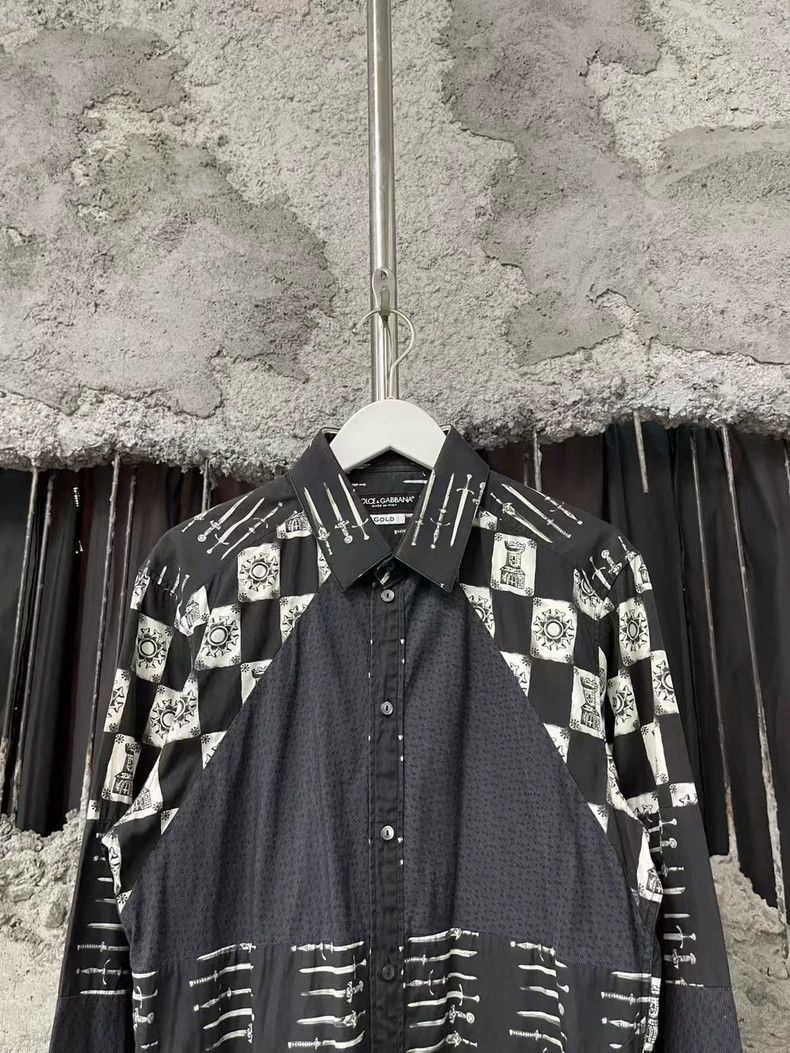 Dolce & Gabbana Dolce Gabbana Long Sleeve Shirt Size US M / EU 48-50 / 2 - 3 Thumbnail