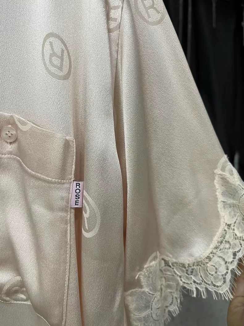Martine Rose Martine Rose Silk Short Sleeve Shirt Size US XS / EU 42 / 0 - 5 Thumbnail