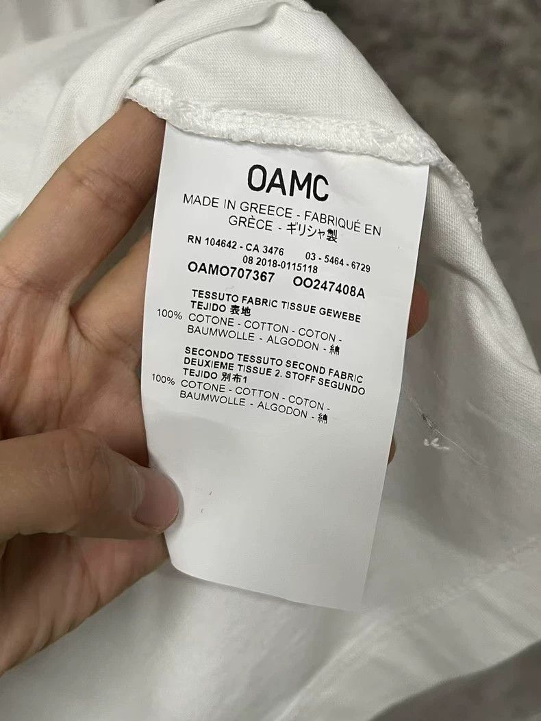 OAMC Oamc Short Sleeve T-Shirt Size S Size US S / EU 44-46 / 1 - 7 Thumbnail