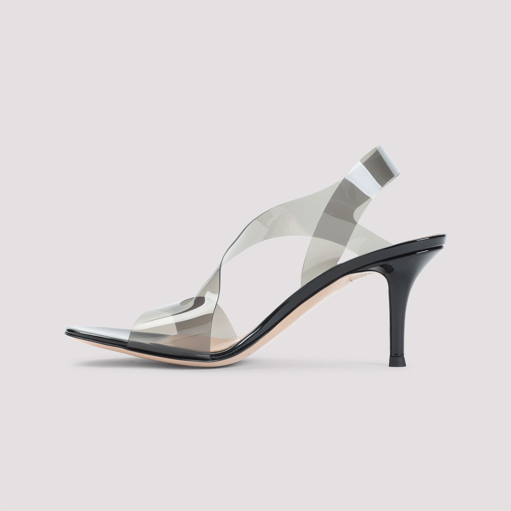 Gianvito Rossi Gianvito Rossi PVC Metropolis Sandals Size US 7.5 / IT 37.5 - 2 Thumbnail