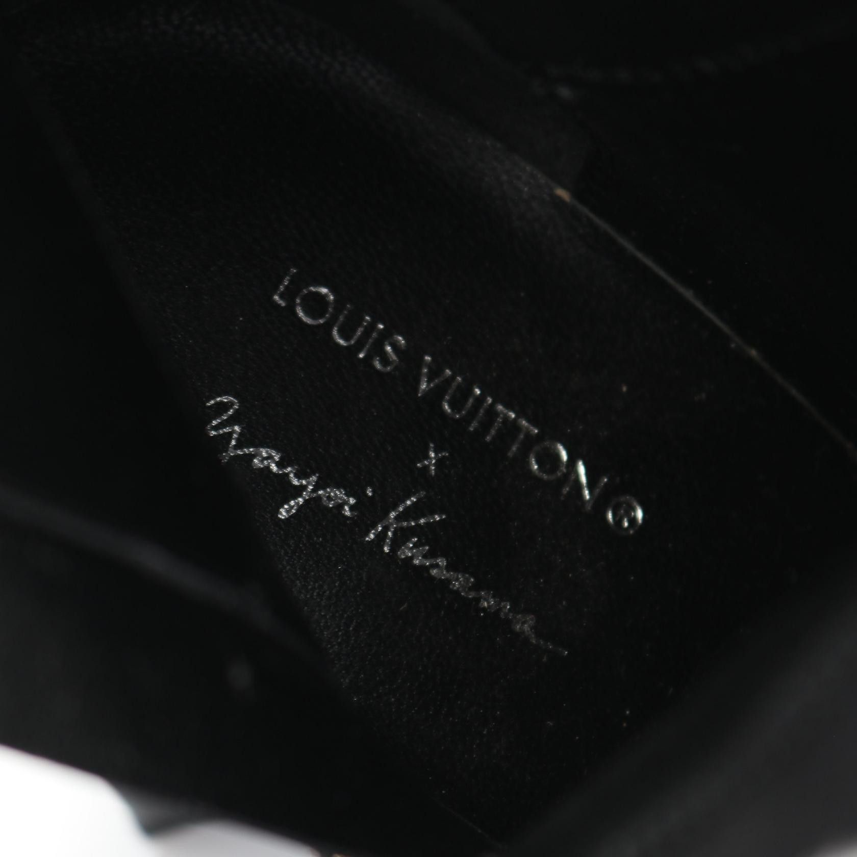 Louis Vuitton Louis Vuitton Louis Vuitton Louis Vuitton × Yayoi Kusama Monogram Coated Canvas Boots Canvas Shoes Size ONE SIZE - 5 Thumbnail