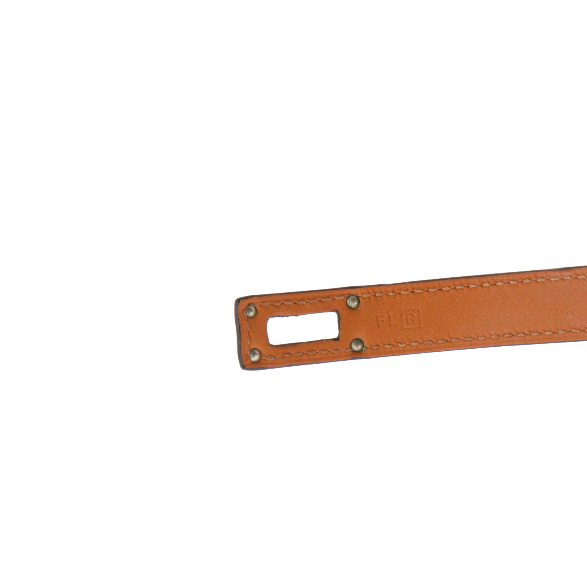 Hermes HERMÈS - Hermès Kelly double-wrap bracelet in black leather (S) Size ONE SIZE - 5 Thumbnail