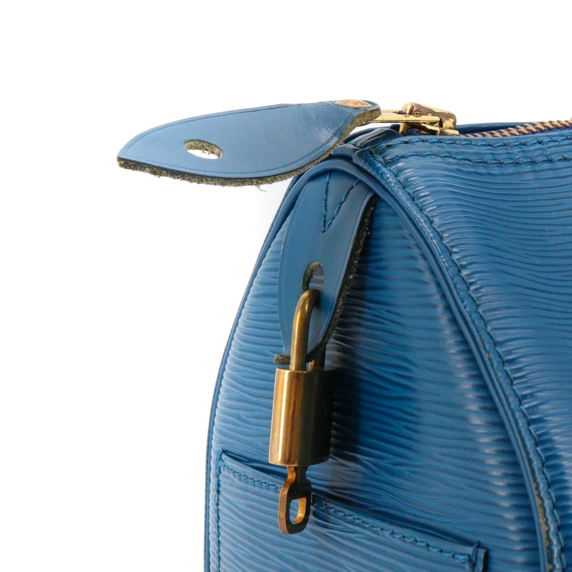 Louis Vuitton LOUIS VUITTON - Louis Vuitton Speedy 25 handbag in blue epi leather Size ONE SIZE - 5 Thumbnail