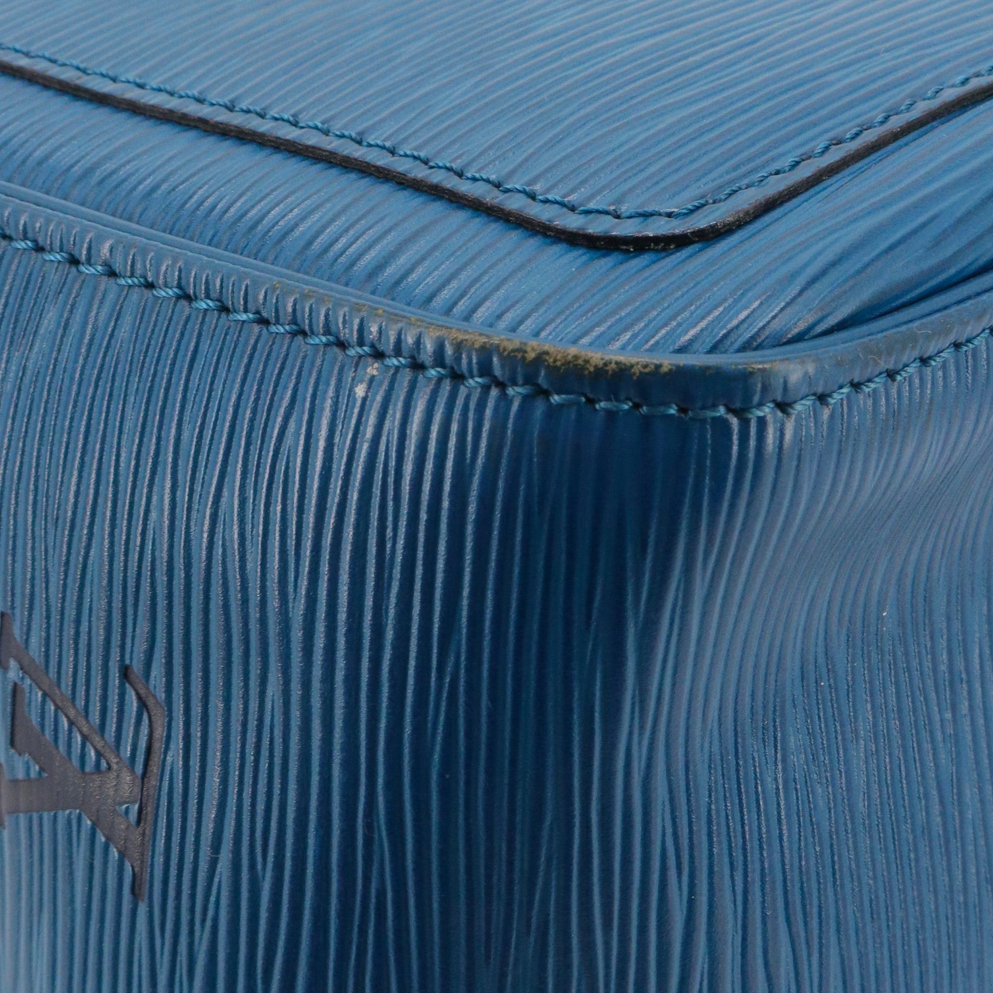 Louis Vuitton LOUIS VUITTON - Louis Vuitton Speedy 25 handbag in blue epi leather Size ONE SIZE - 6 Thumbnail