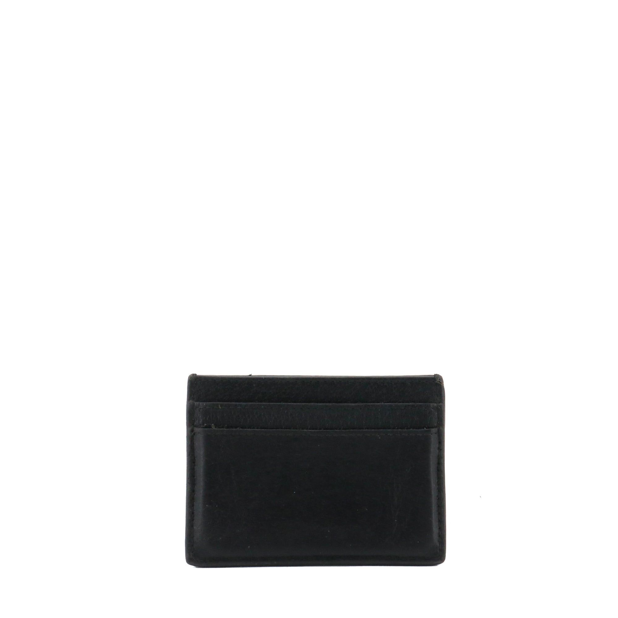 Gucci GUCCI - Gucci Ophidia card holder in black grained leather Size ONE SIZE - 2 Thumbnail
