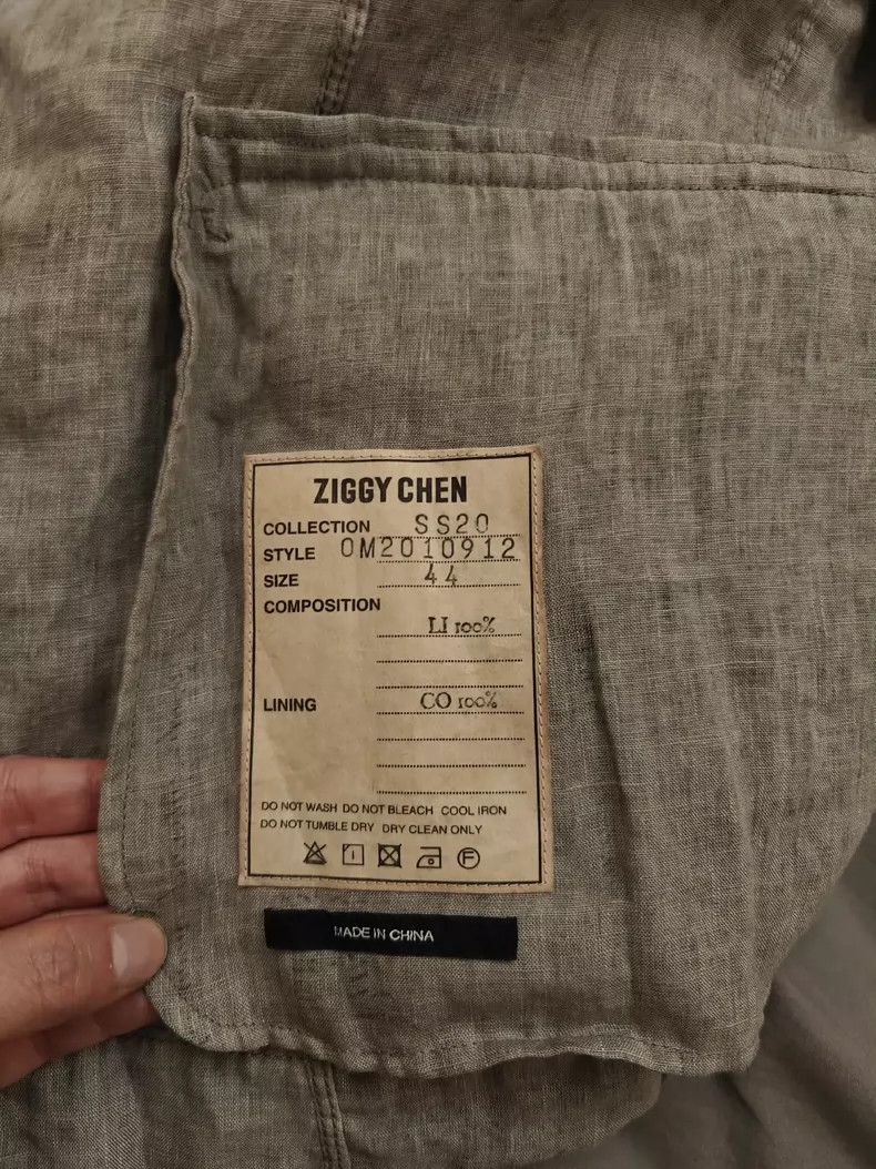 Ziggy Chen Ziggy Chen 21ss 44 Size Blazer Size US L / EU 52-54 / 3 - 7 Thumbnail