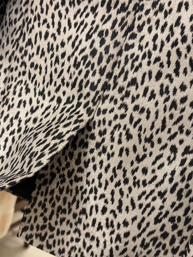 Saint Laurent Paris Saint Laurent Women's Leopard Print Blazer Size XS / US 0-2 / IT 36-38 - 6 Thumbnail