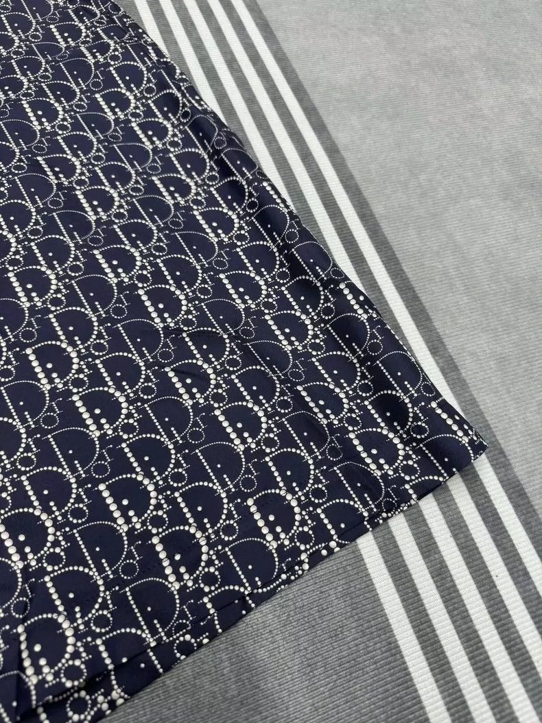 Dior Dior Men Navy Logo Pattern Shorts Size US 31 - 3 Thumbnail