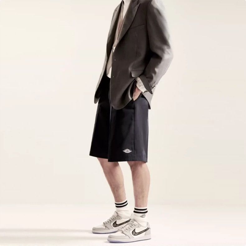 Dior Dior x Air Jordan Navy Shorts Size US 31 - 3 Thumbnail