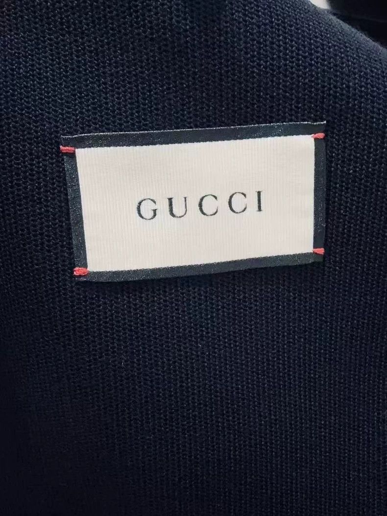 Gucci Gucci Embroidered Logo Blazer Jacket Size US L / EU 52-54 / 3 - 5 Thumbnail