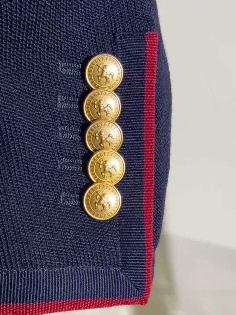 Gucci Gucci Embroidered Logo Blazer Jacket Size US L / EU 52-54 / 3 - 3 Thumbnail