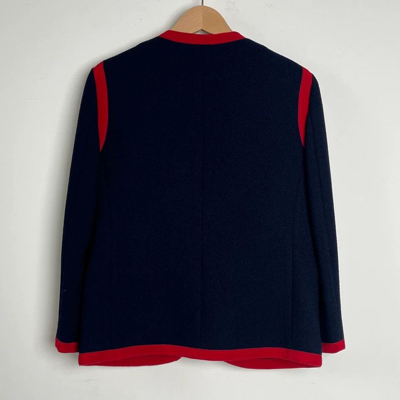 Gucci Classic Gucci Tiger Head Jacket with Red Trim Size US L / EU 52-54 / 3 - 2 Thumbnail