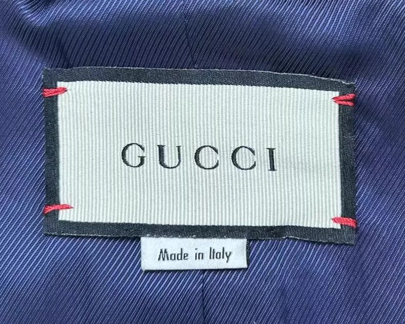 Gucci Gucci Woven Jacket with Gold Buttons Size US L / EU 52-54 / 3 - 6 Thumbnail