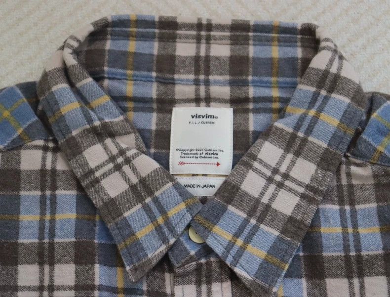 Visvim Pioneer Khadi Check Flannel Shirt Size US M / EU 48-50 / 2 - 4 Thumbnail