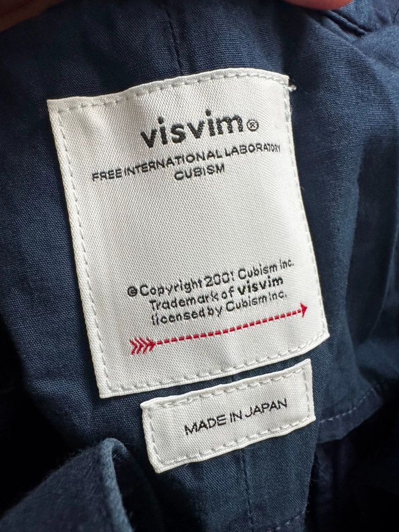 Visvim Wide Chino Pants in Indigo Color Size US 36 / EU 52 - 2 Thumbnail