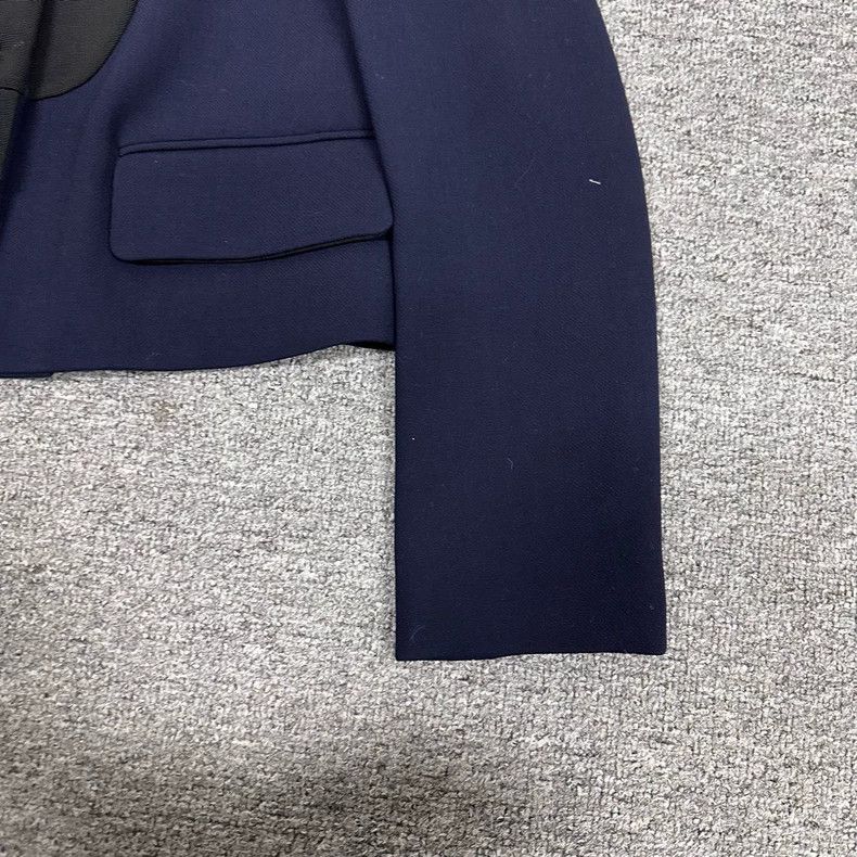 Prada Prada Double Collar Blazer Jacket Size US M / EU 48-50 / 2 - 4 Thumbnail