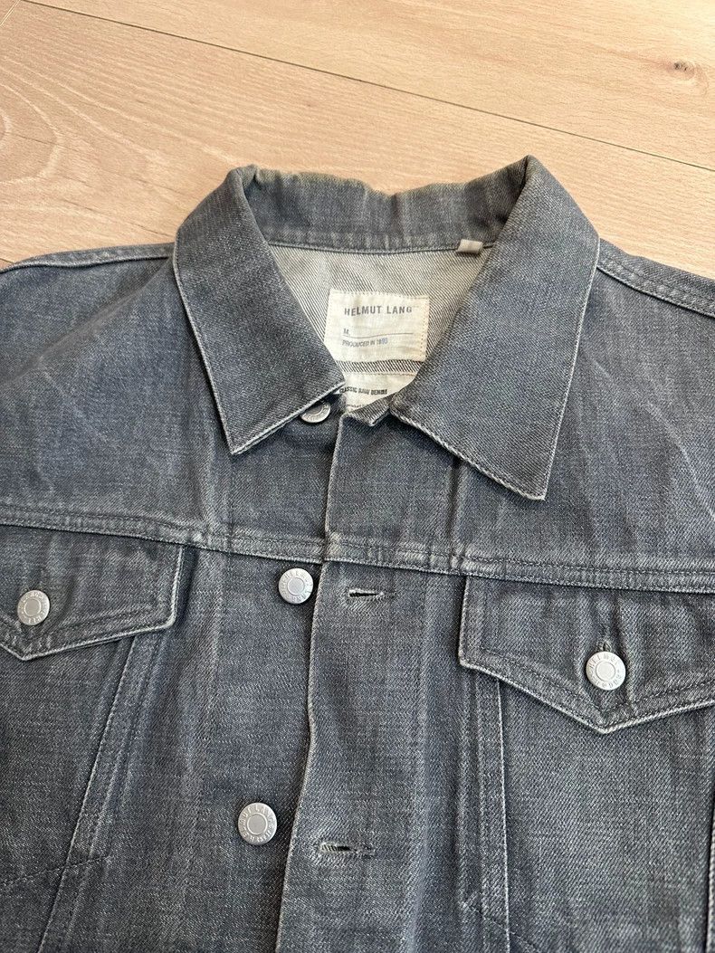 Helmut Lang Rare Helmut Lang Grey Denim Jacket Size US M / EU 48-50 / 2 - 2 Thumbnail
