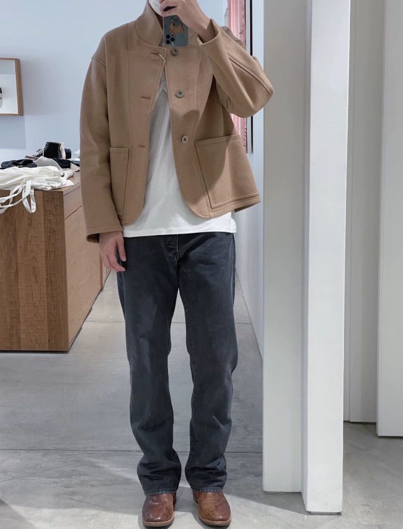 Visvim Visvim Hayward Jacket Melton Wool Outerwear Size US M / EU 48-50 / 2 - 3 Thumbnail