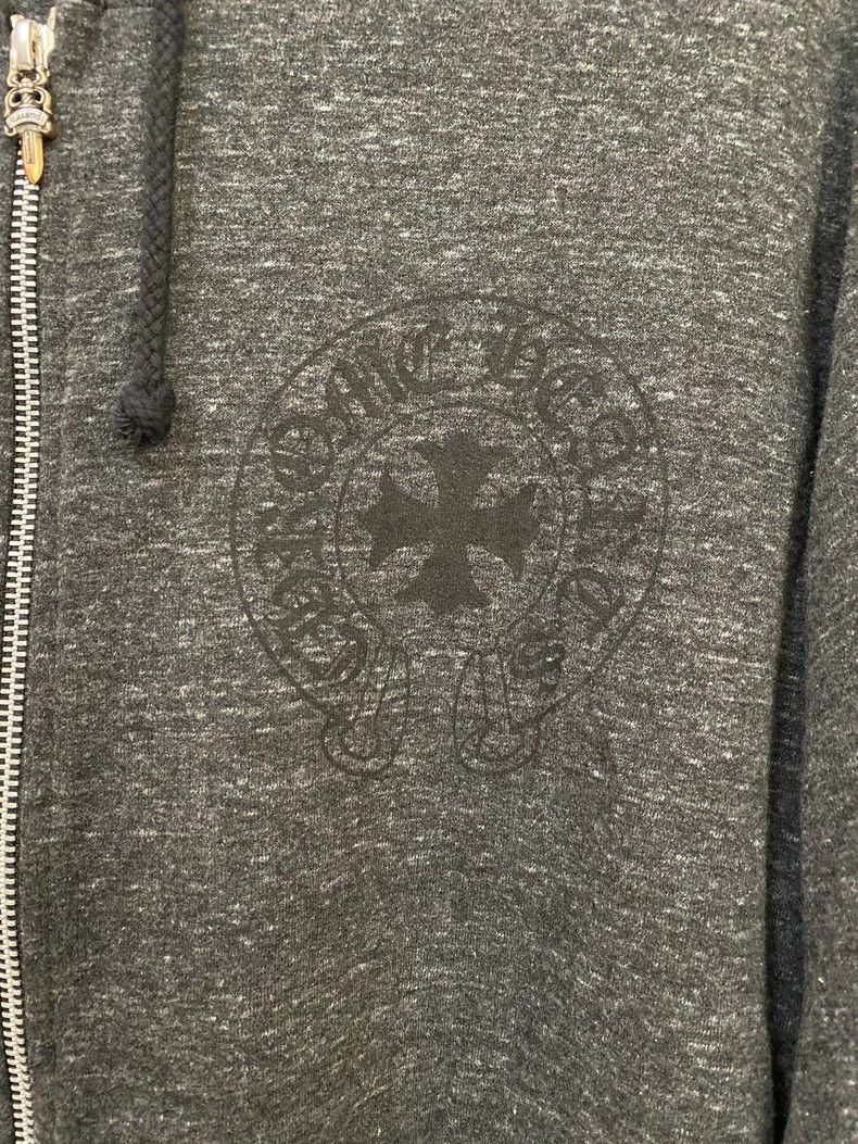Chrome Hearts Chrome Hearts Zip-Up Hoodie in Grey Size US L / EU 52-54 / 3 - 2 Thumbnail