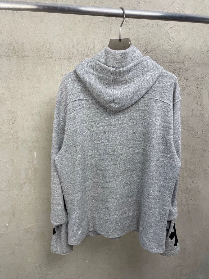 Chrome Hearts Chrome Hearts Grey Half Zip Hoodie Size US M / EU 48-50 / 2 - 6 Thumbnail