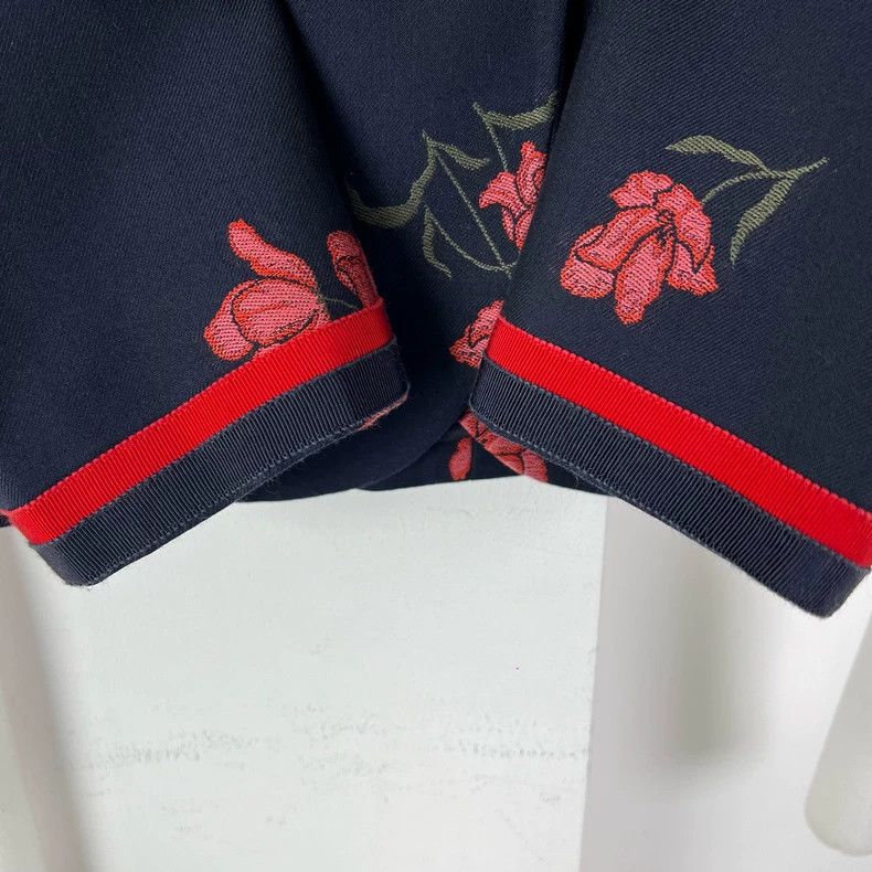Gucci Gucci Floral Embroidered Suit Jacket Size US XL / EU 56 / 4 - 5 Thumbnail