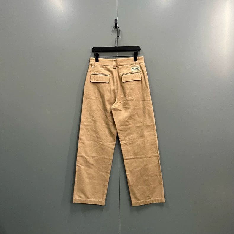 Gucci Gucci GG Relief Denim Pants Size 44 Size US 31 - 2 Thumbnail