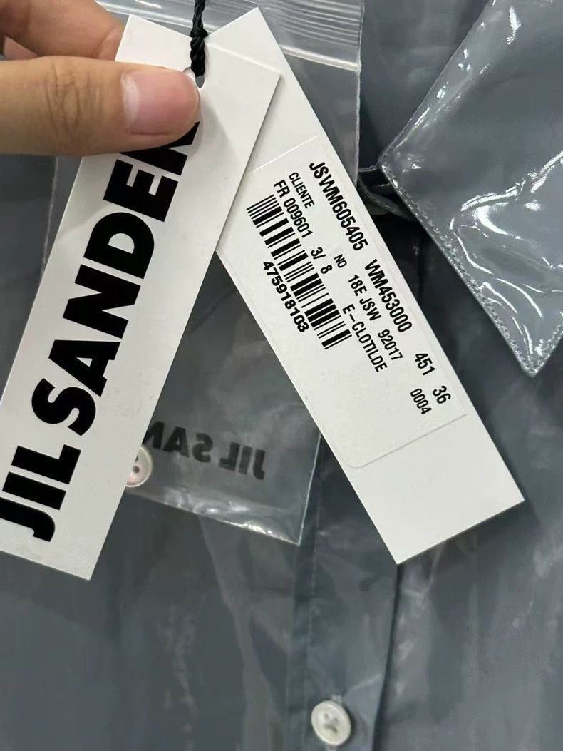 Jil Sander Jil Sander Long Sleeve Shirt with Tags Size US S / EU 44-46 / 1 - 8 Thumbnail