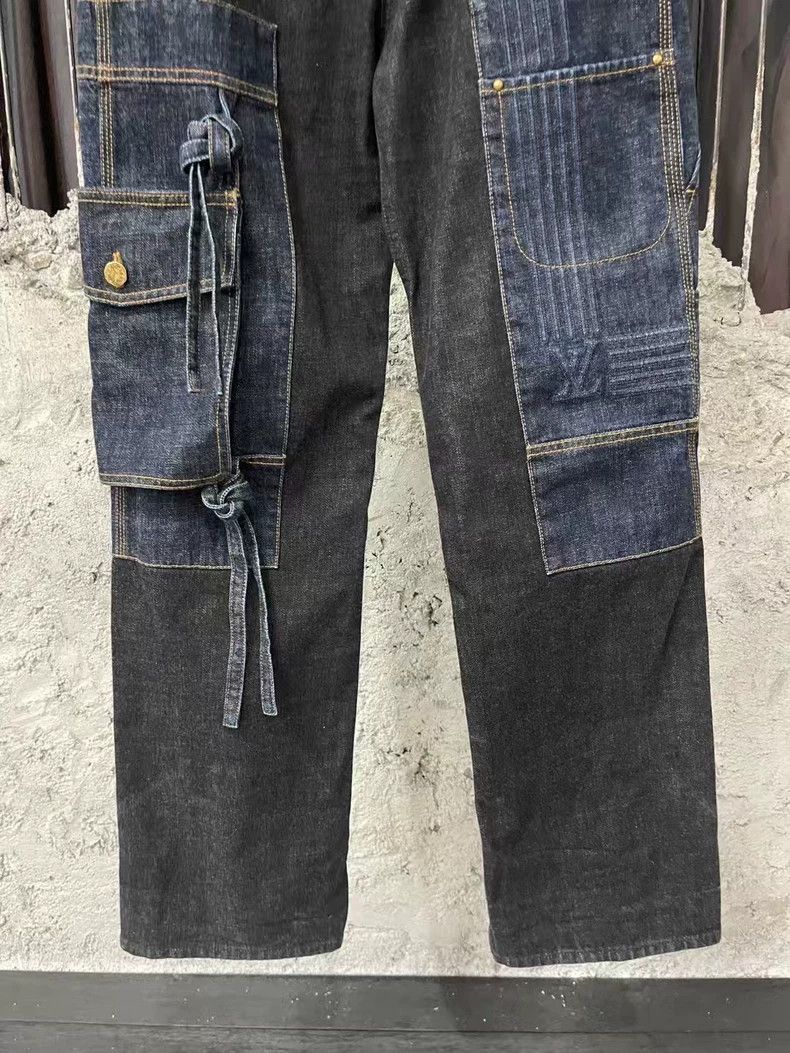 Louis Vuitton Louis Vuitton Butterfly Knot Denim Pants Size US 29 - 4 Thumbnail