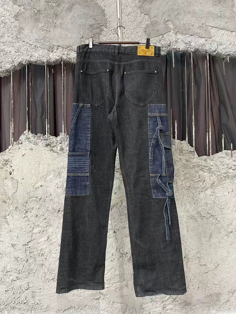 Louis Vuitton Louis Vuitton Butterfly Knot Denim Pants Size US 29 - 2 Thumbnail