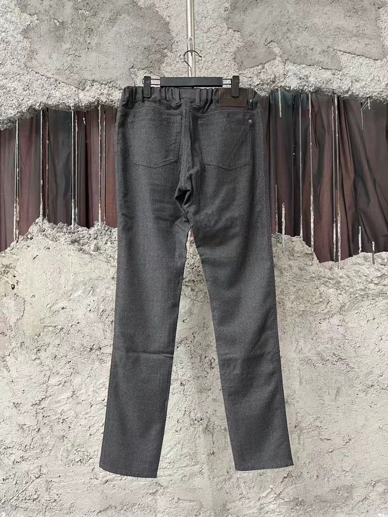 Ermenegildo Zegna Zegna Wool Long Pants Size 36 Size US 36 / EU 52 - 2 Thumbnail