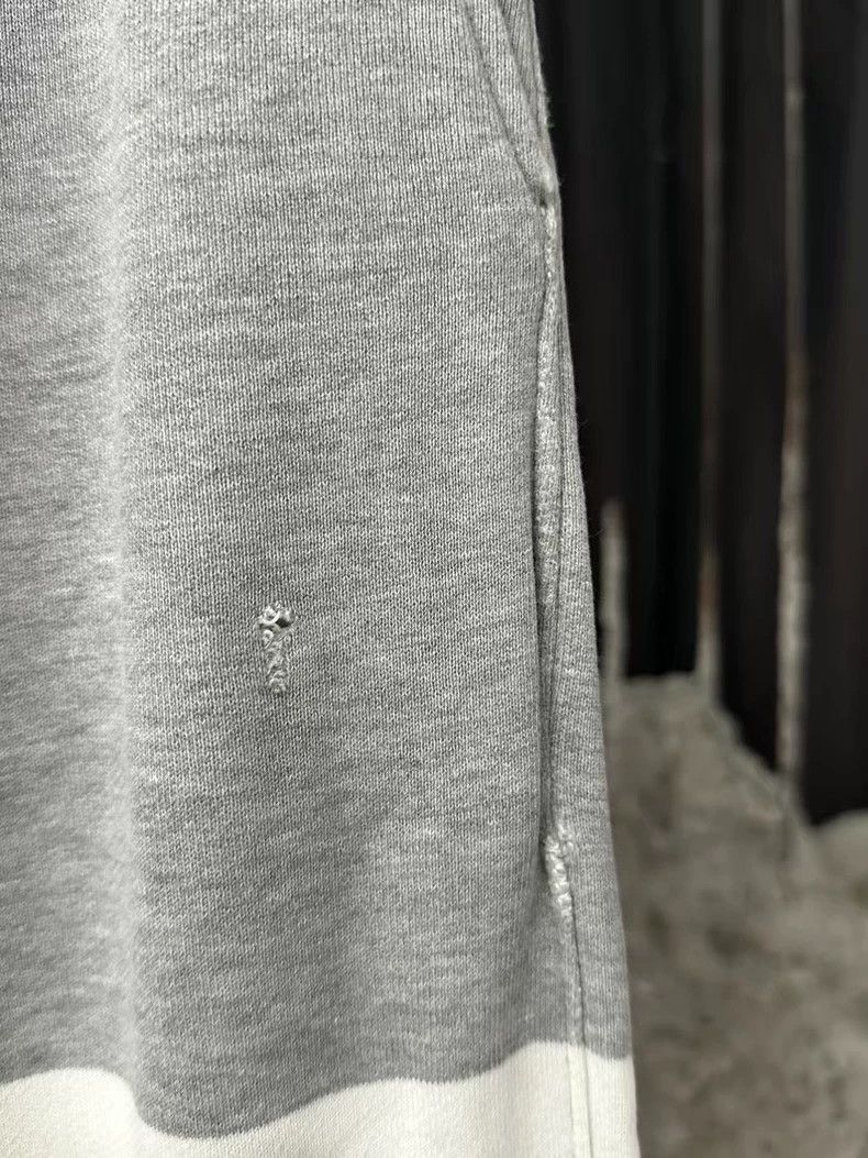Thom Browne Thom Browne Gray Sweatpants with Stripes Size US 10 / EU 43 - 6 Thumbnail