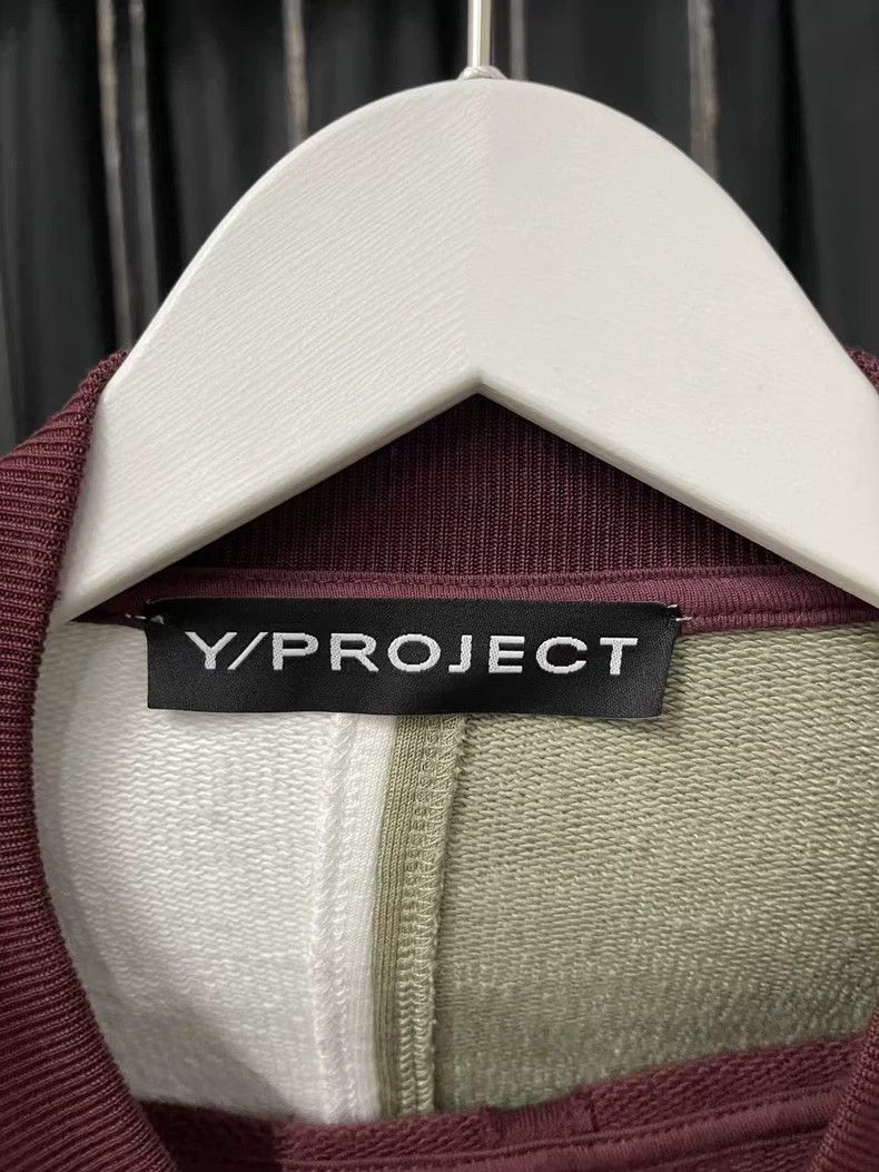 Y/Project Yproject Long Sleeve Hoodie in Burgundy Color Size US XS / EU 42 / 0 - 6 Thumbnail