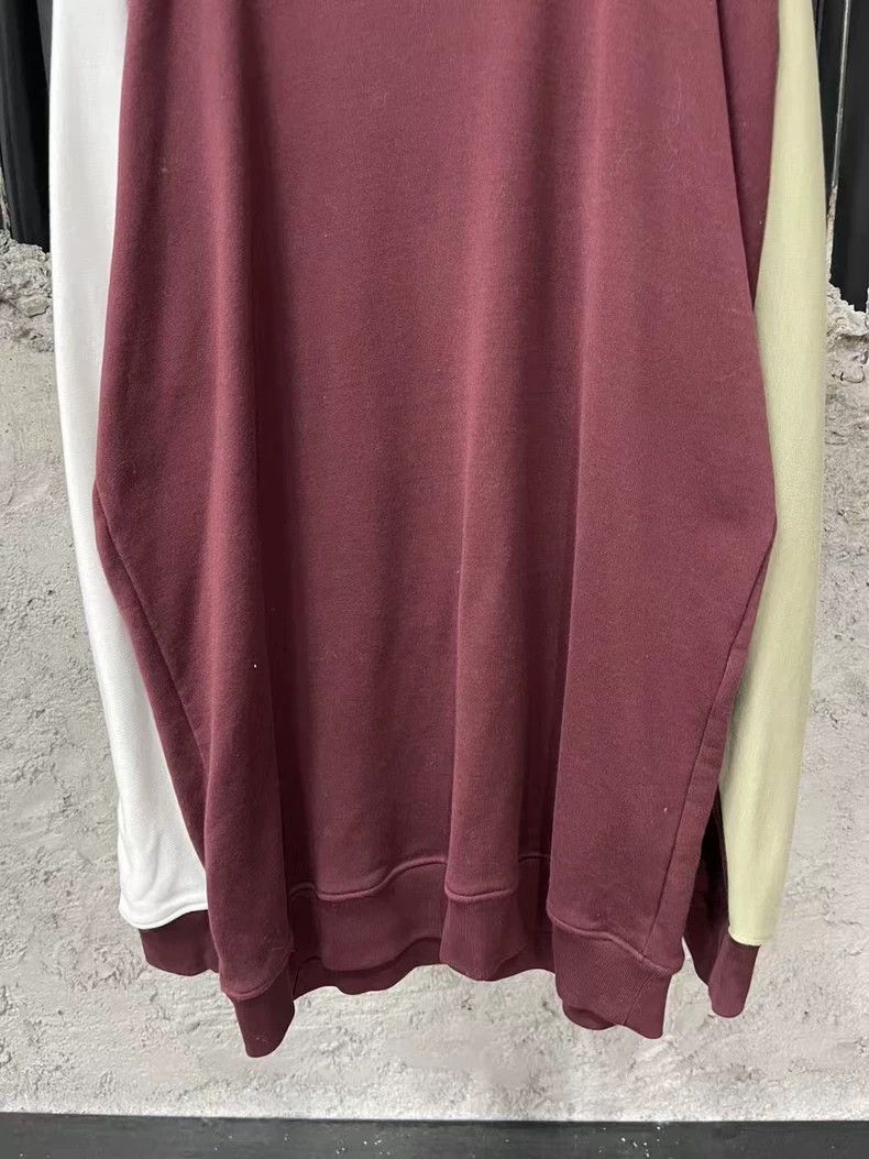 Y/Project Yproject Long Sleeve Hoodie in Burgundy Color Size US XS / EU 42 / 0 - 4 Thumbnail