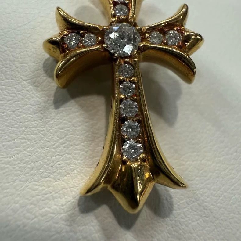 Chrome Hearts Chrome Hearts 22K Tiny Cross Pendant Size ONE SIZE - 5 Thumbnail