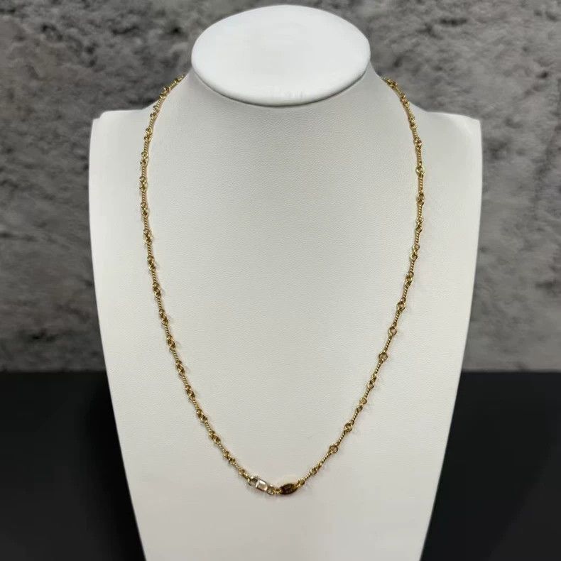 Chrome Hearts Chrome Hearts 22k Bamboo Necklace Size ONE SIZE - 2 Thumbnail