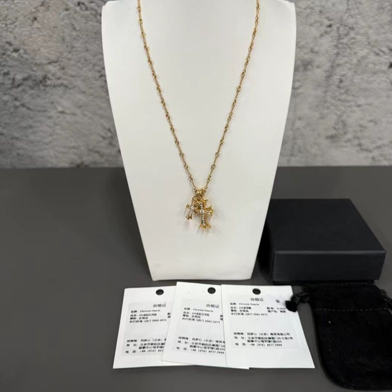 Chrome Hearts Chrome Hearts 22k Bamboo Necklace Size ONE SIZE - 8 Thumbnail
