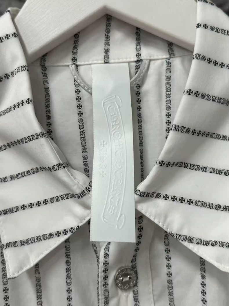 Chrome Hearts Chrome Hearts Striped Long Sleeve Shirt Size US M / EU 48-50 / 2 - 5 Thumbnail
